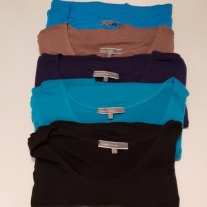 Emma's Closet, set of 5 tops, size large
